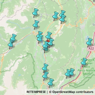 Mappa Via Don Lorenzo Guetti, 38012 Predaia TN, Italia (9.041)