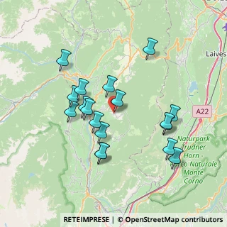 Mappa Via Roen, 38012 Smarano TN, Italia (6.82667)