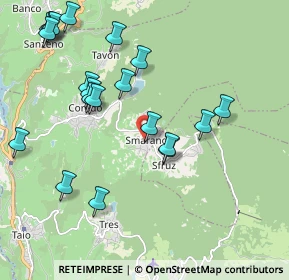 Mappa Via Roen, 38012 Smarano TN, Italia (2.2065)