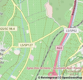 Mappa Via Palude di Caldaro, 39052 Caldaro sulla Strada del Vino BZ, Italia (0.88077)