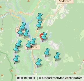 Mappa Via IV Novembre, 38010 Coredo TN, Italia (3.72143)