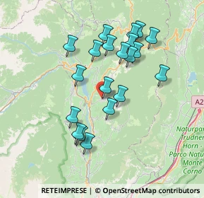 Mappa Via IV Novembre, 38010 Coredo TN, Italia (6.6465)