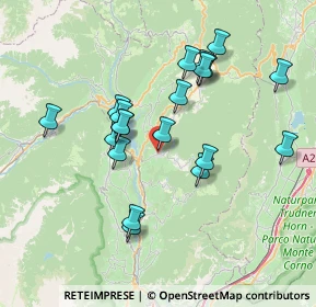 Mappa Via IV Novembre, 38010 Coredo TN, Italia (6.734)