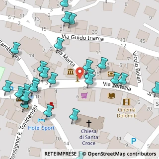 Mappa Via Venezia, 38010 Coredo TN, Italia (0.08519)