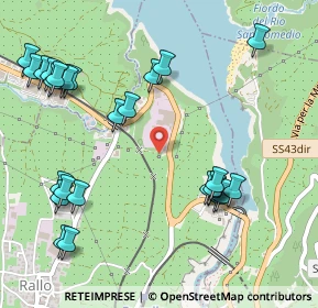 Mappa SS43, 38010 Tassullo TN, Italia (0.61538)