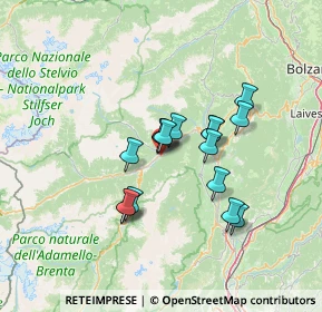 Mappa Località Regazzini, 38027 Malé TN, Italia (10.30813)