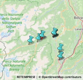 Mappa Località Regazzini, 38027 Malé TN, Italia (9.50333)