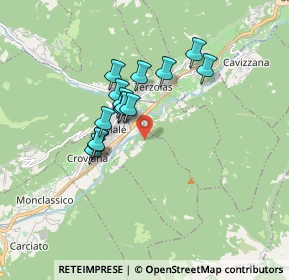 Mappa Località Regazzini, 38027 Malé TN, Italia (1.325)