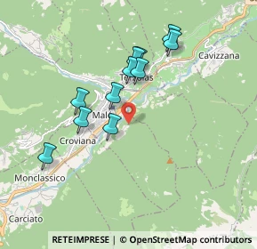 Mappa Località Regazzini, 38027 Malé TN, Italia (1.59)