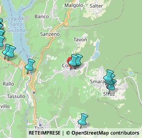 Mappa Piazza Cigni, 38010 Coredo TN, Italia (3.4025)