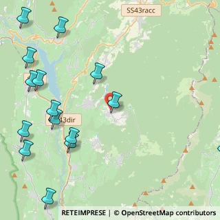 Mappa Via Merlonga, 38012 Smarano TN, Italia (6.37588)