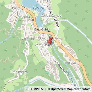 Mappa Via Sebastiano Mazzarol, 42, 32020 Cencenighe Agordino, Belluno (Veneto)