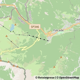Mappa Falcade