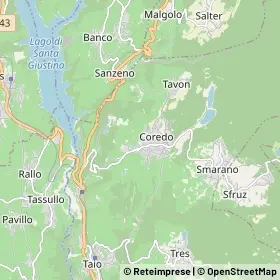 Mappa Coredo