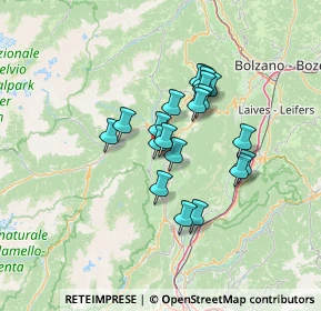 Mappa Via de S. Gioan, 38010 Tassullo TN, Italia (10.012)
