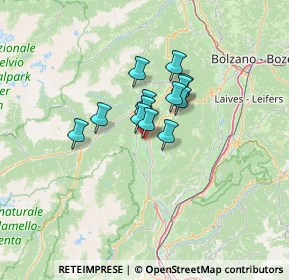 Mappa Via de S. Gioan, 38010 Tassullo TN, Italia (7.67923)