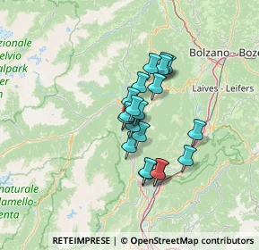 Mappa Via de S. Gioan, 38010 Tassullo TN, Italia (9.0905)