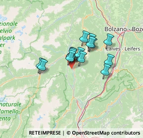 Mappa Via de S. Gioan, 38010 Tassullo TN, Italia (8.86133)