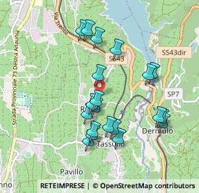Mappa Via de S. Gioan, 38010 Tassullo TN, Italia (0.8655)