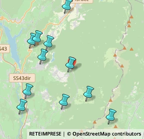 Mappa Unnamed Road, 38010 Sfruz TN, Italia (4.67273)