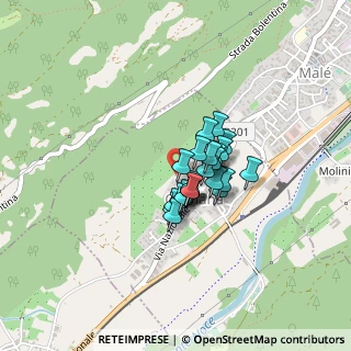Mappa Via delle Scuole, 38027 Croviana TN, Italia (0.2375)