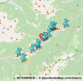 Mappa Via delle Scuole, 38027 Croviana TN, Italia (2.60333)