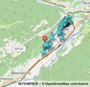 Mappa Via delle Scuole, 38027 Croviana TN, Italia (0.7945)