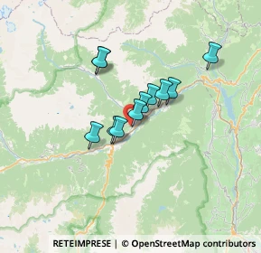 Mappa Via delle Scuole, 38027 Croviana TN, Italia (4.51091)