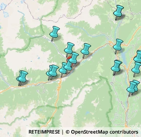 Mappa Via delle Scuole, 38027 Croviana TN, Italia (8.9965)