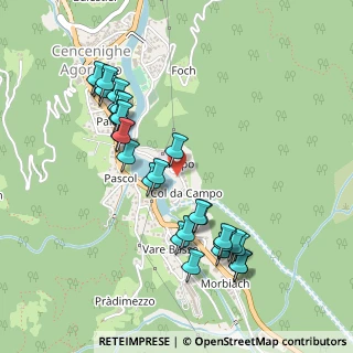 Mappa Via Torino, 32020 Cencenighe Agordino BL, Italia (0.49286)