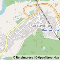 Hartă Roccavione