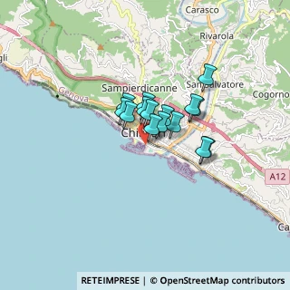 Mappa Via Porto Turistico Box, 16043 Chiavari GE, Italia (1.01867)