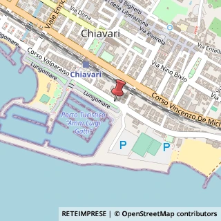 Mappa Corso Cristoforo Colombo, 45, 16043 Chiavari, Genova (Liguria)