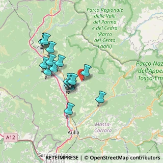 Mappa Via Lorenzo Quartieri, 54021 Bagnone MS, Italia (6.40111)