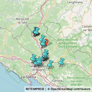 Mappa Via Lorenzo Quartieri, 54021 Bagnone MS, Italia (12.463)