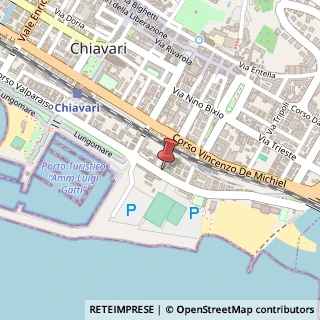 Mappa Corso Cristoforo Colombo, 32, 16043 Chiavari, Genova (Liguria)