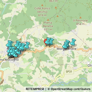 Mappa Lama Mocogno, 41023 Lama Mocogno MO, Italia (1.42143)