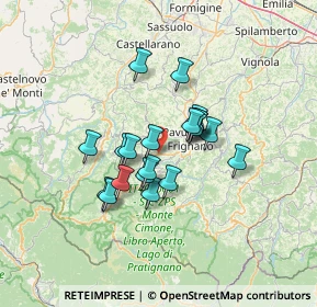 Mappa Lama Mocogno, 41023 Lama Mocogno MO, Italia (10.0145)