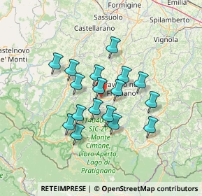 Mappa Lama Mocogno, 41023 Lama Mocogno MO, Italia (11.02941)