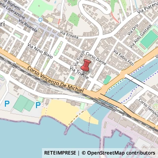 Mappa Via trieste 35, 16043 Chiavari, Genova (Liguria)