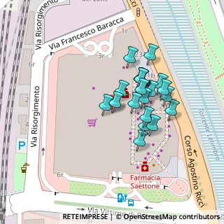Mappa Centro Commerciale Il Gabbiano, 17100 Savona SV, Italia (0.04227)