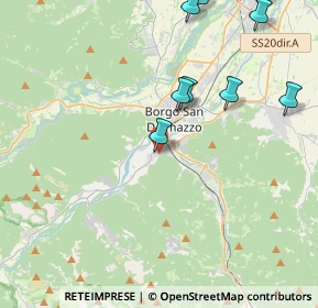 Mappa IL PAPIRO DI SERRAVALLE GUIDO, 12018 Roccavione CN, Italia (7.2005)