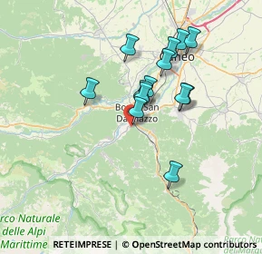 Mappa IL PAPIRO DI SERRAVALLE GUIDO, 12018 Roccavione CN, Italia (6.04538)