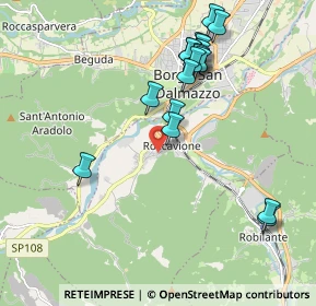 Mappa IL PAPIRO DI SERRAVALLE GUIDO, 12018 Roccavione CN, Italia (2.075)