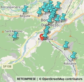 Mappa IL PAPIRO DI SERRAVALLE GUIDO, 12018 Roccavione CN, Italia (2.23)