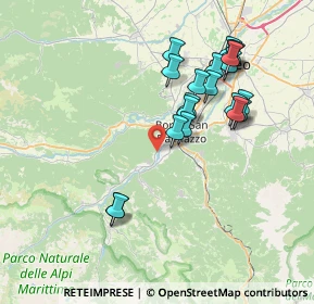Mappa SP 22, 12018 Roccavione CN, Italia (7.389)