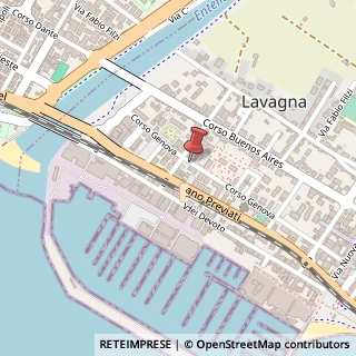 Mappa Corso Genova, 227, 16033 Lavagna, Genova (Liguria)