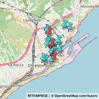 Mappa Piazza Guglielmo Marconi, 17100 Savona SV, Italia (0.466)