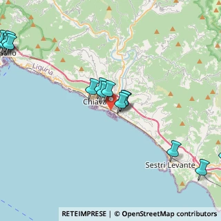 Mappa Via Previati, 16033 Lavagna GE, Italia (5.358)