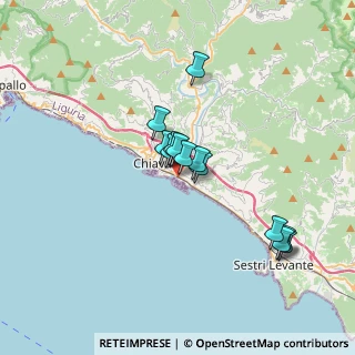 Mappa Via Previati, 16033 Lavagna GE, Italia (2.81077)